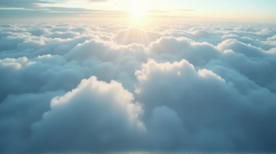 Top-Down View Of Vapor Layers Horizon