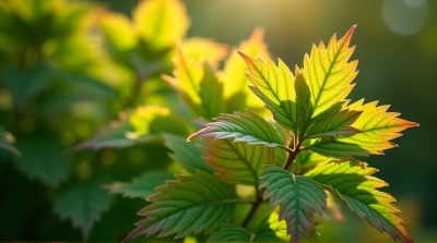 Vibrant Foliage Clusters Highlighting Leaf Patterns