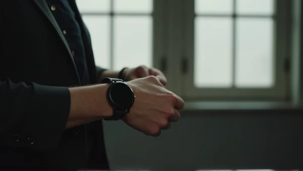Black Watch Fashion Statement On Wrist