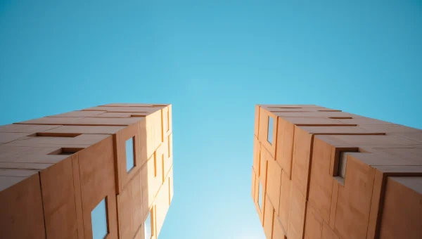 Brown Concrete Building Under Blue Sky View
