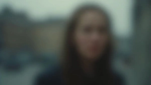 Candid Urban Portrait With Motion Blur