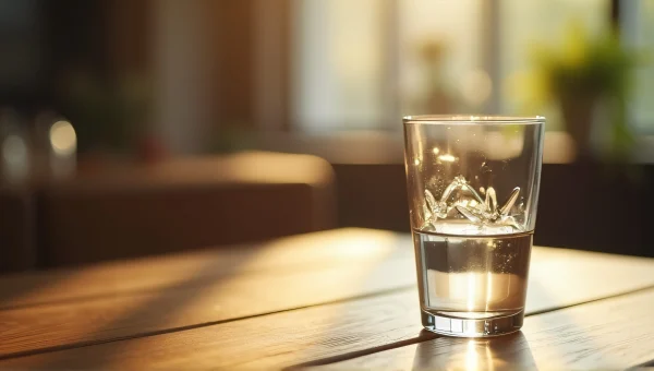 Clear Drinking Glass On Wooden Table