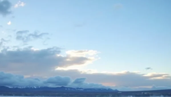 Dramatic Mountain Ridge Under Wide Sky