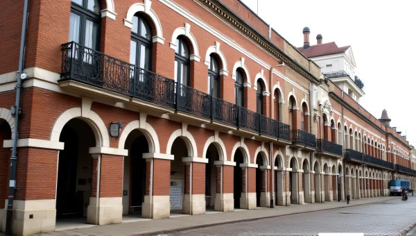 Elegant Urban Architecture With Arched Windows