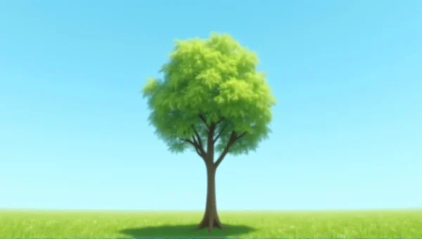 Green Leafed Tree Under Blue Sky Perspective