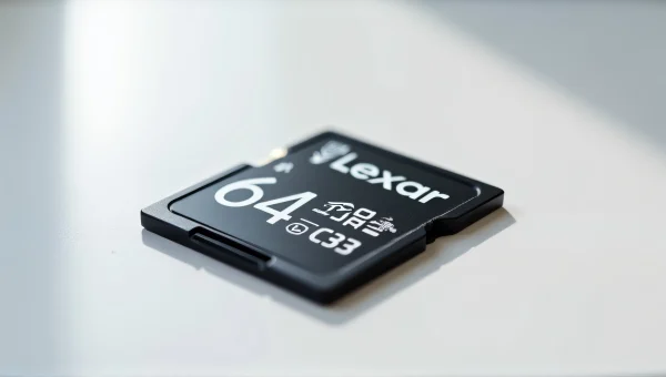 Lexar 64GB SD Card Pack Close-Up Product Image
