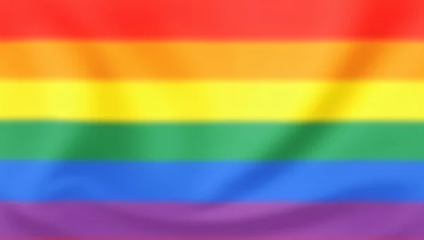 LGBT Pride Flag Horizontal Stripes Colors