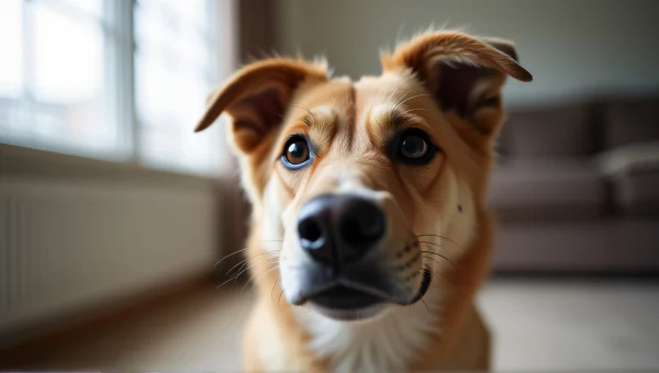 Medium-Sized Dog Portrait With Soft Natural Light