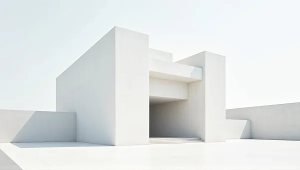 Minimalist Tower Design With Textured Surface