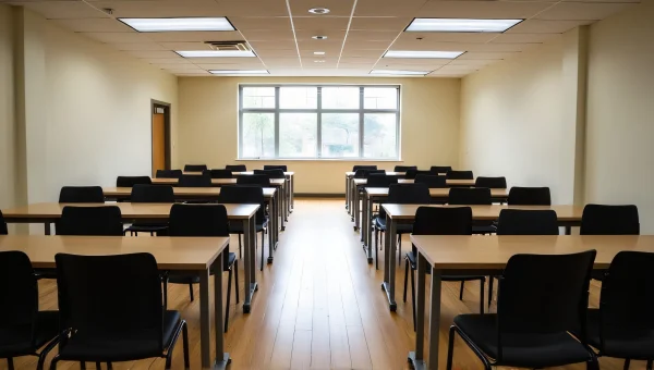 Modern Meeting Room Arrangement With Natural Light