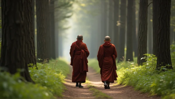 Monks Walking Trail Forest Nature Path