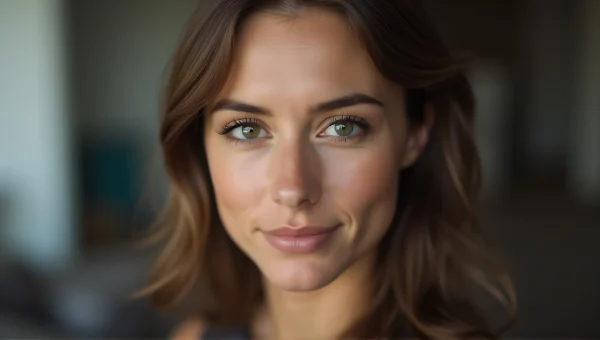 Portrait of Individual With Soft Bokeh Background