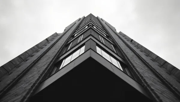 Urban Architectural image Low-Angle Perspective