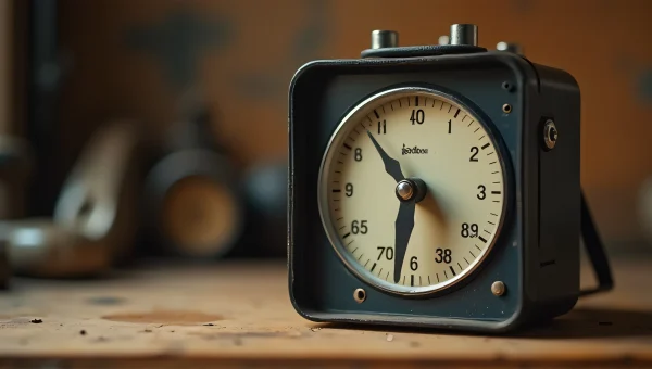 Vintage Kodak Timer Close-Up On Workbench